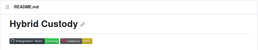 Hybrid Custody CI